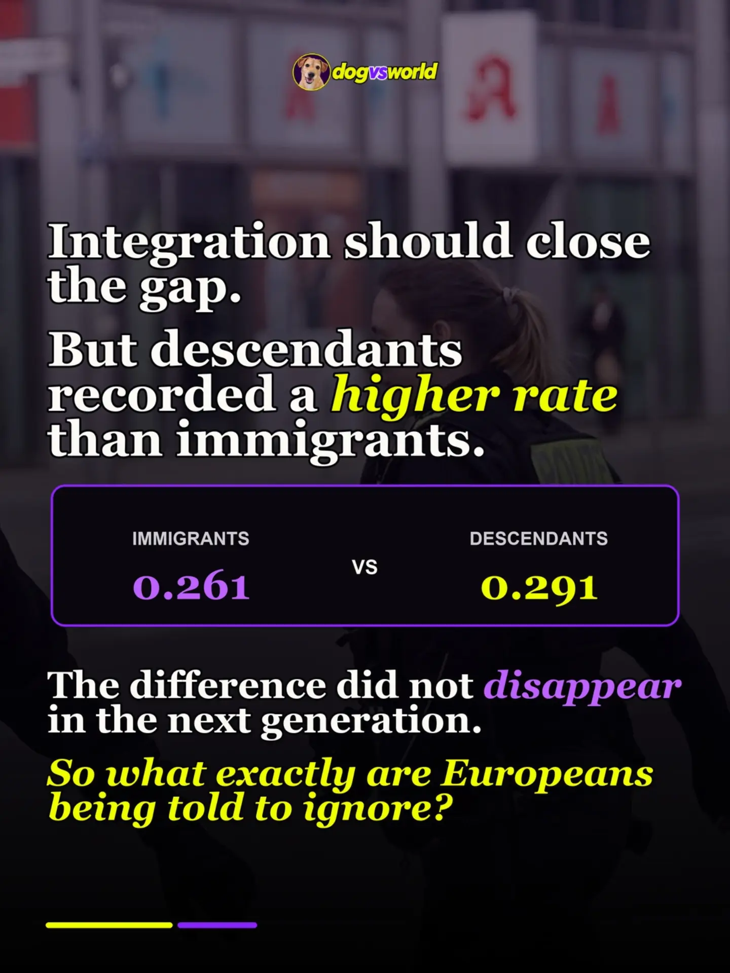 Denmark conviction totals versus population-adjusted rates: original carousel slide 5 of 6